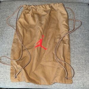 Travis Scott Cactus Jack Jordan 6 British Khaki drawstring backpack